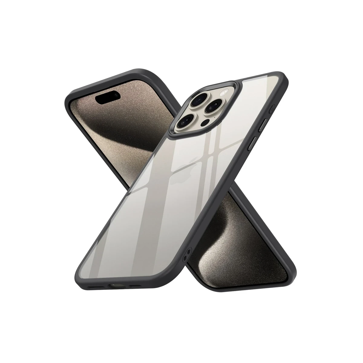 Newface Apple iPhone 15 Pro Kılıf Power Silikon - Siyah — görsel 11