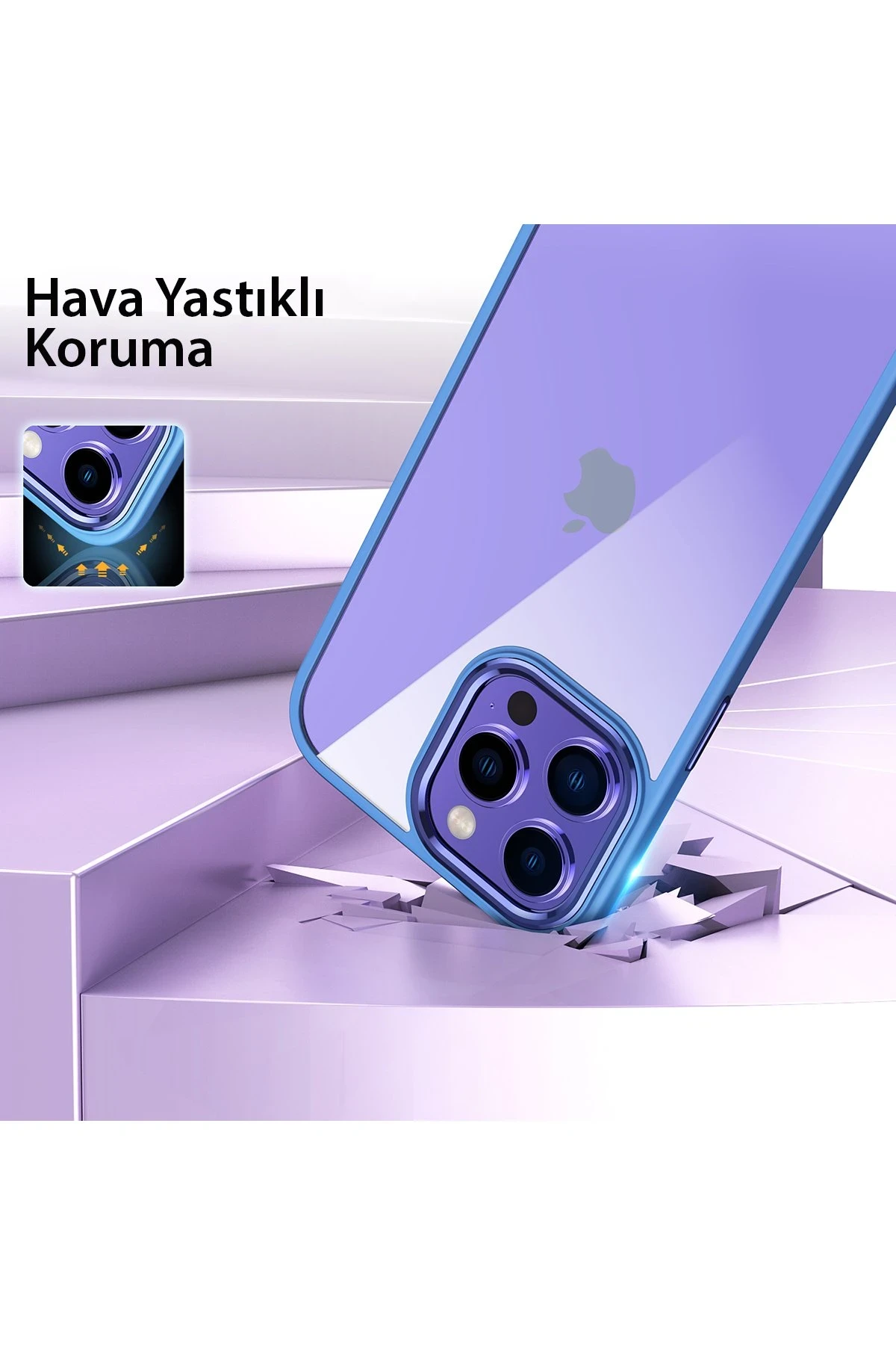 Newface Apple iPhone 15 Pro Kılıf Power Silikon - Siyah — görsel 5