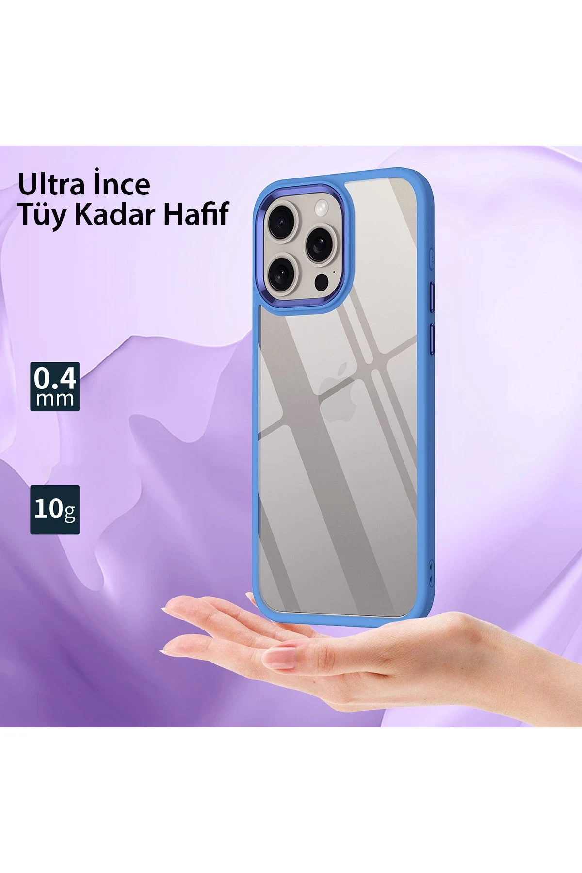 Newface Apple iPhone 15 Pro Kılıf Power Silikon - Siyah — görsel 9