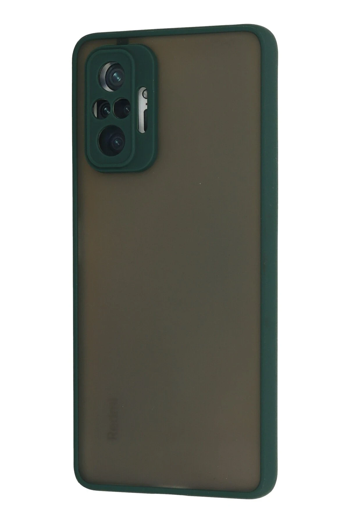 Newface Xiaomi Redmi Note 10 Pro Kılıf Montreal Silikon Kapak - Yeşil