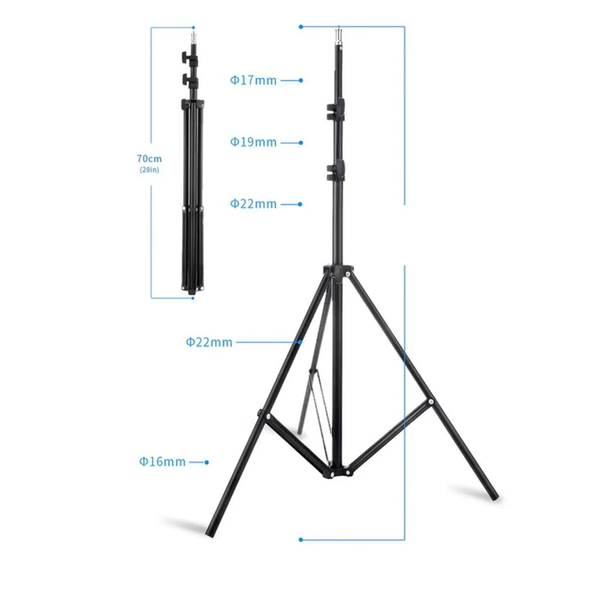 Newface 2.1 Tripod Stand Led Işık İçin — görsel 2
