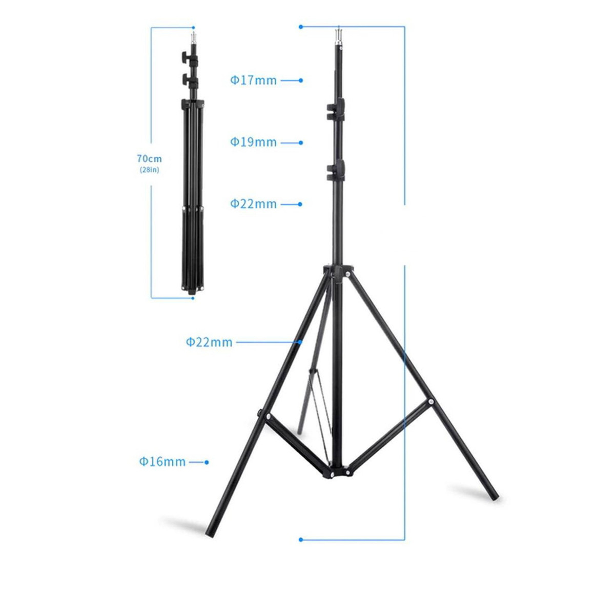 Newface 2.1 Tripod Stand Led Işık İçin — görsel 3
