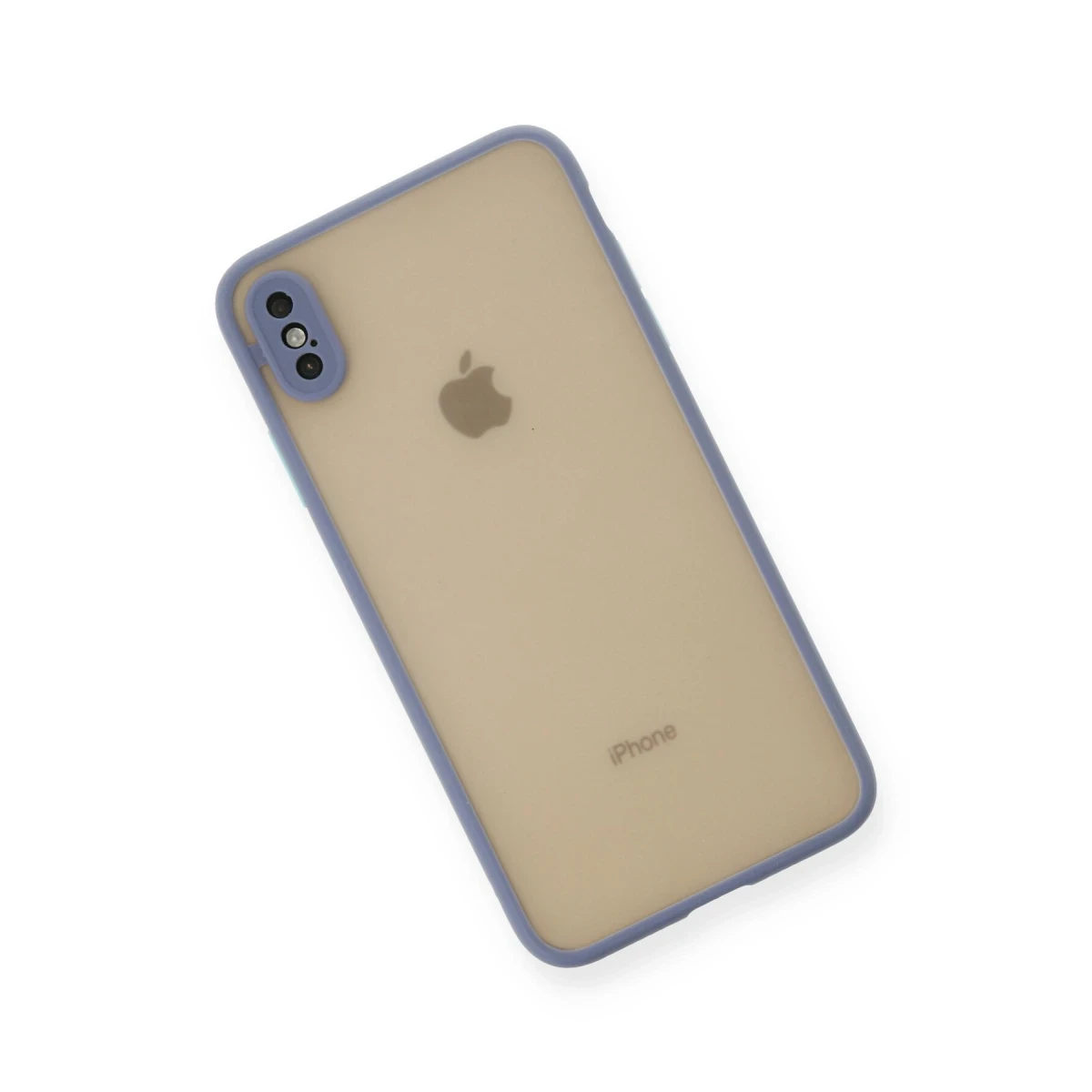 Newface Apple iPhone XS Max Kılıf Montreal Silikon Kapak - Gri — görsel 6