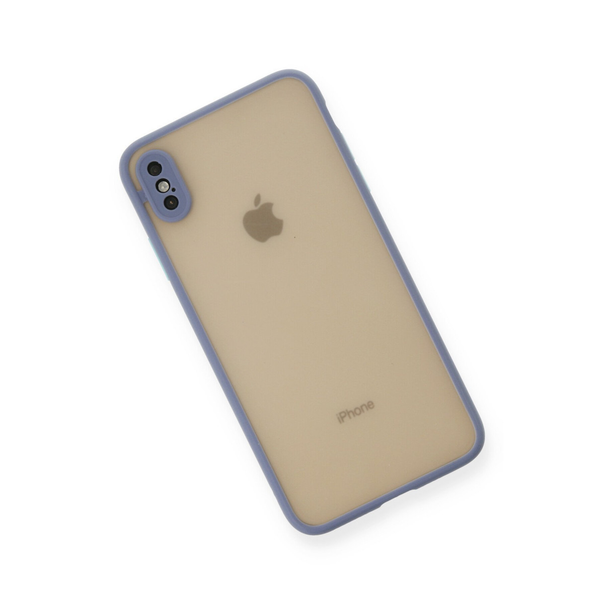 Newface Apple iPhone XS Max Kılıf Montreal Silikon Kapak - Gri — görsel 9