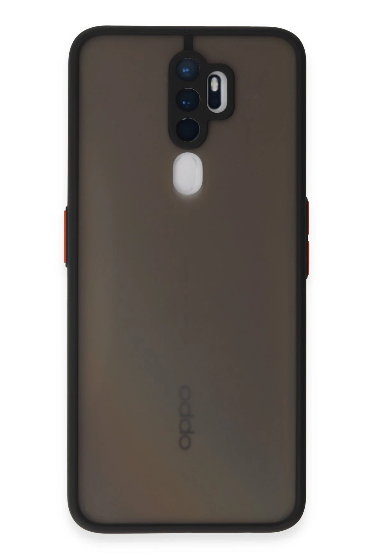 Newface Oppo A9 2020 Kılıf Montreal Silikon Kapak - Siyah