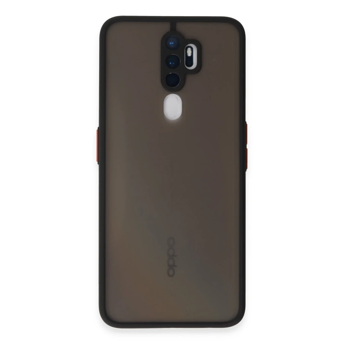 Newface Oppo A9 2020 Kılıf Montreal Silikon Kapak - Siyah — görsel 4