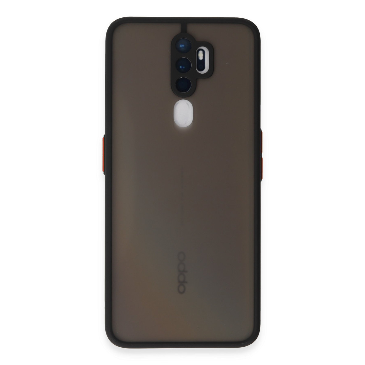Newface Oppo A9 2020 Kılıf Montreal Silikon Kapak - Siyah — görsel 7