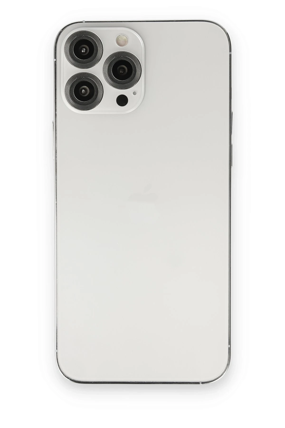 Newface Apple iPhone 14 Pro Max Metal Kamera Lens - Siyah