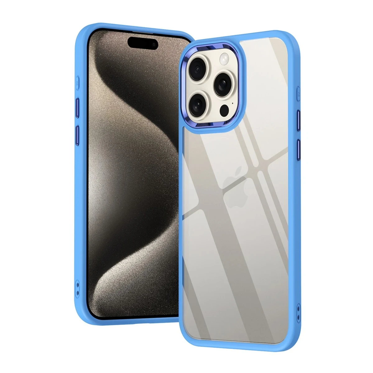 Newface Apple iPhone 15 Pro Max Kılıf Power Silikon - Siyah — görsel 12