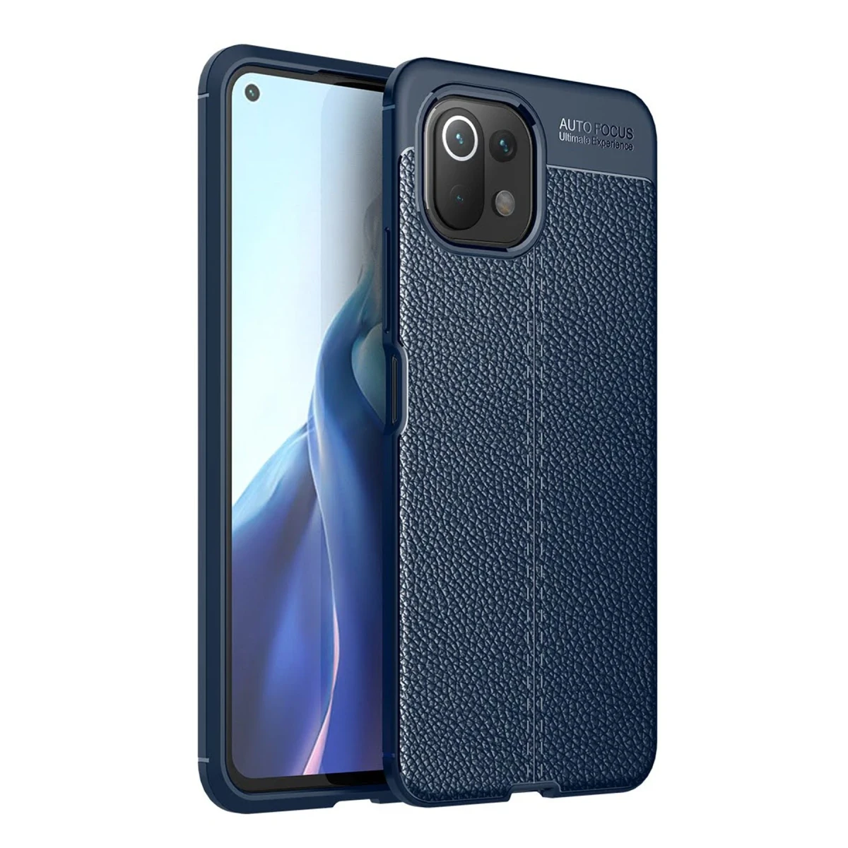 Newface Xiaomi Mİ 11 Lite Kılıf Auto Focus Kapak - Lacivert