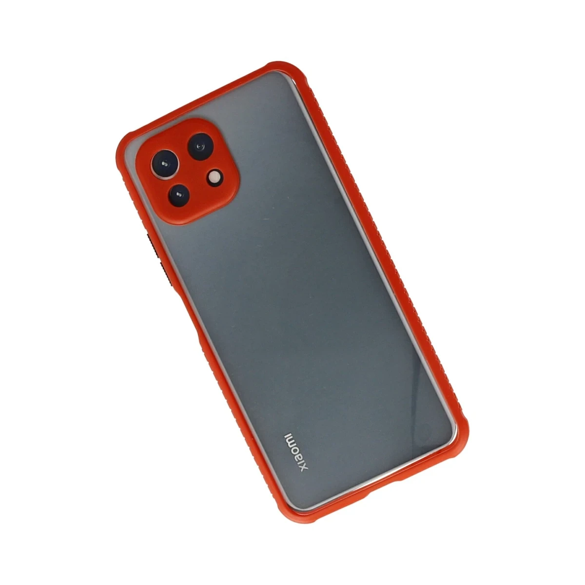 Newface Xiaomi Mİ 11 Lite Kılıf Miami Şeffaf Silikon - Kırmızı — görsel 5