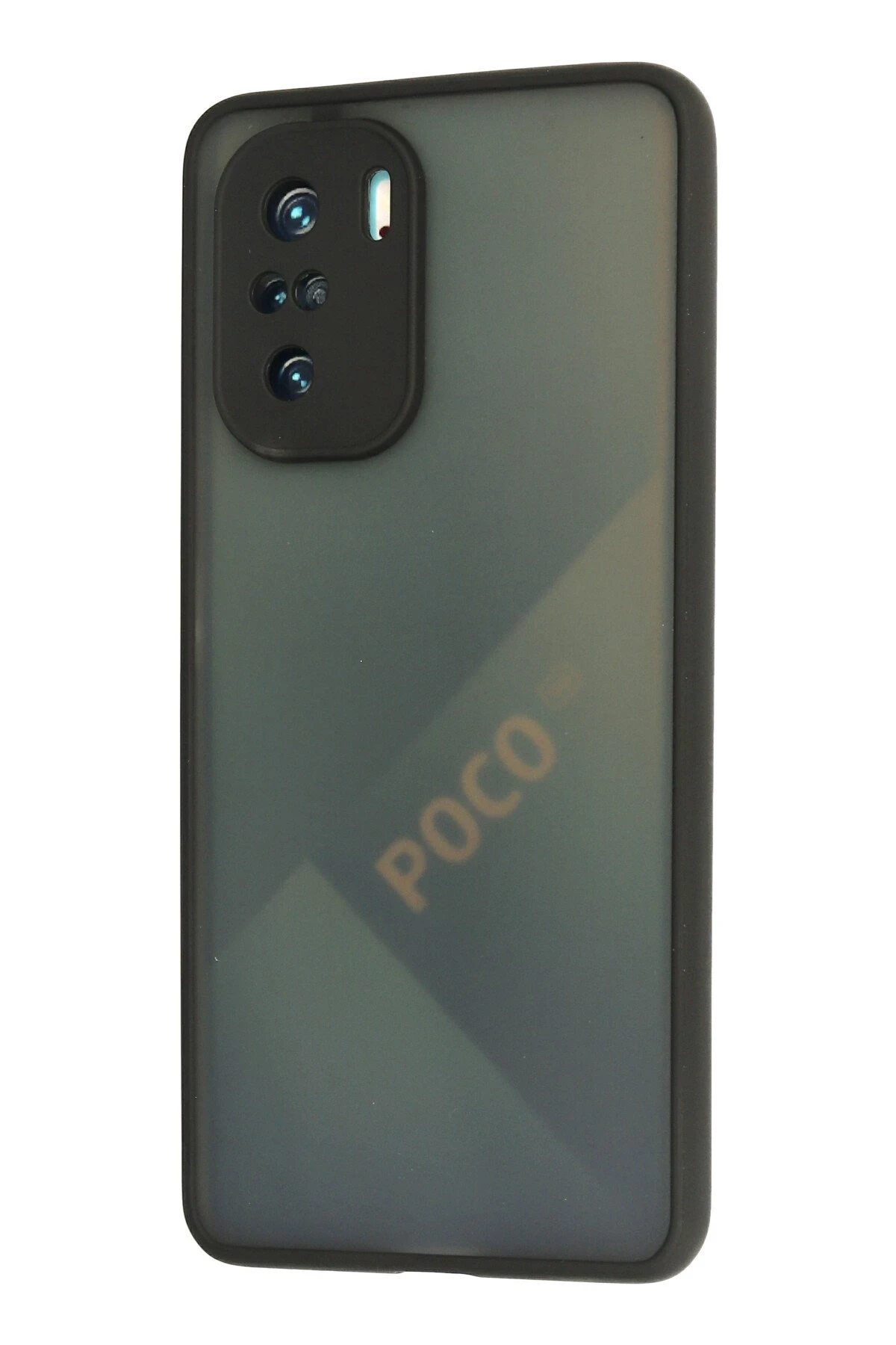 Newface Xiaomi Poco F3 Kılıf Montreal Silikon Kapak - Siyah