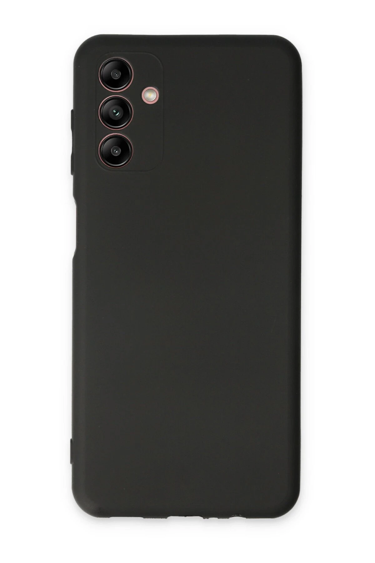Newface Samsung Galaxy A04S Kılıf First Silikon - Siyah