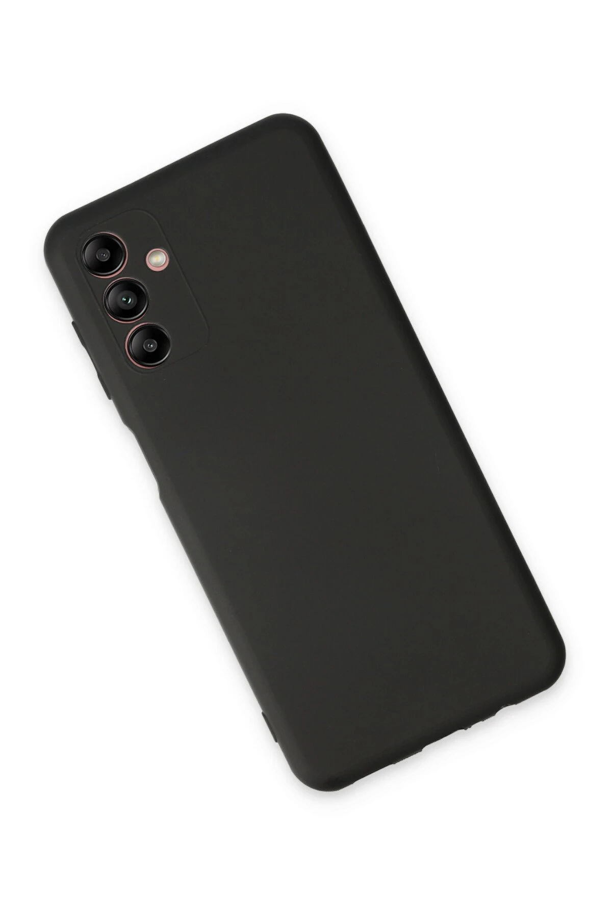 Newface Samsung Galaxy A04S Kılıf First Silikon - Siyah — görsel 3