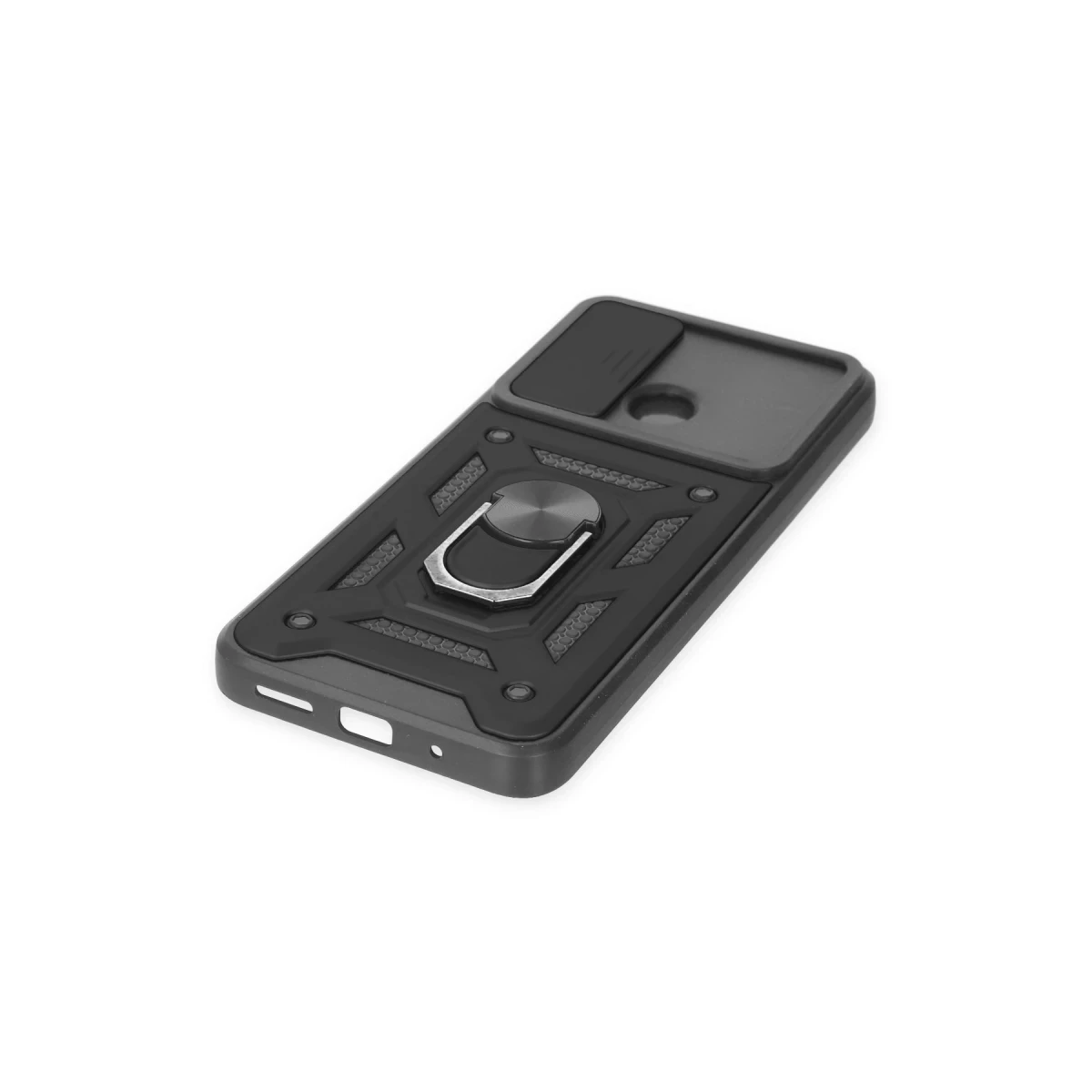 Newface Xiaomi Redmi 10C Kılıf Pars Lens Yüzüklü Silikon - Siyah — görsel 10