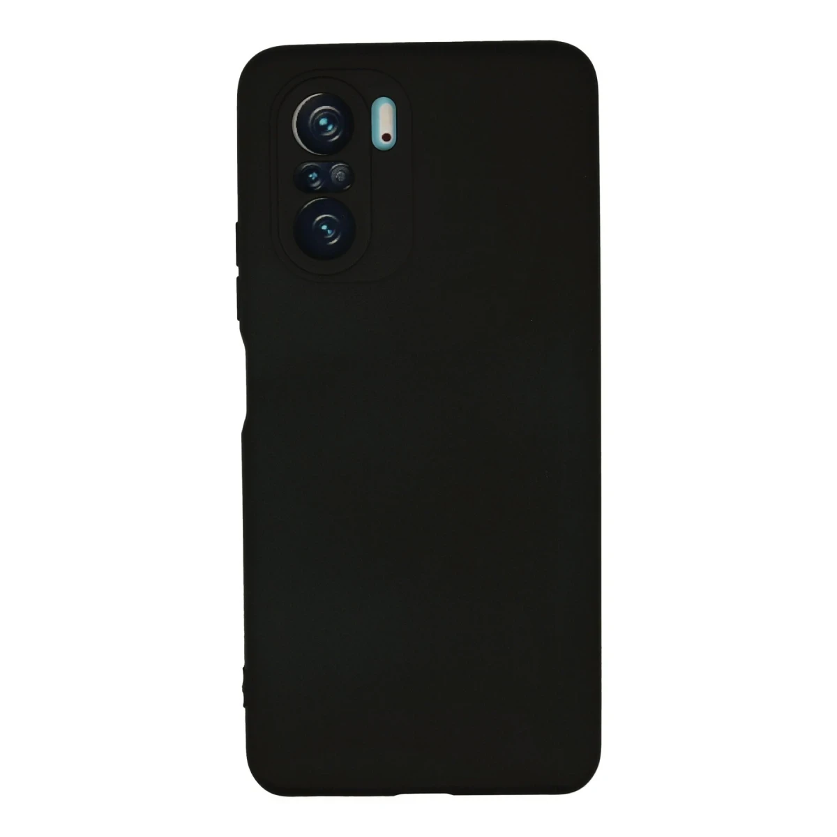 Newface Xiaomi Poco F3 Kılıf Nano içi Kadife Silikon - Siyah