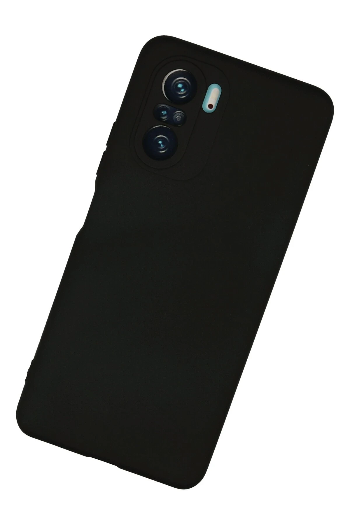 Newface Xiaomi Poco F3 Kılıf Nano içi Kadife Silikon - Siyah