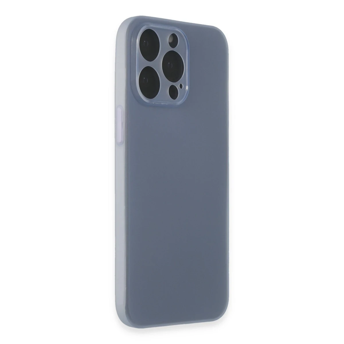 Newface Apple iPhone 15 Pro Kılıf Puma Silikon - Mavi