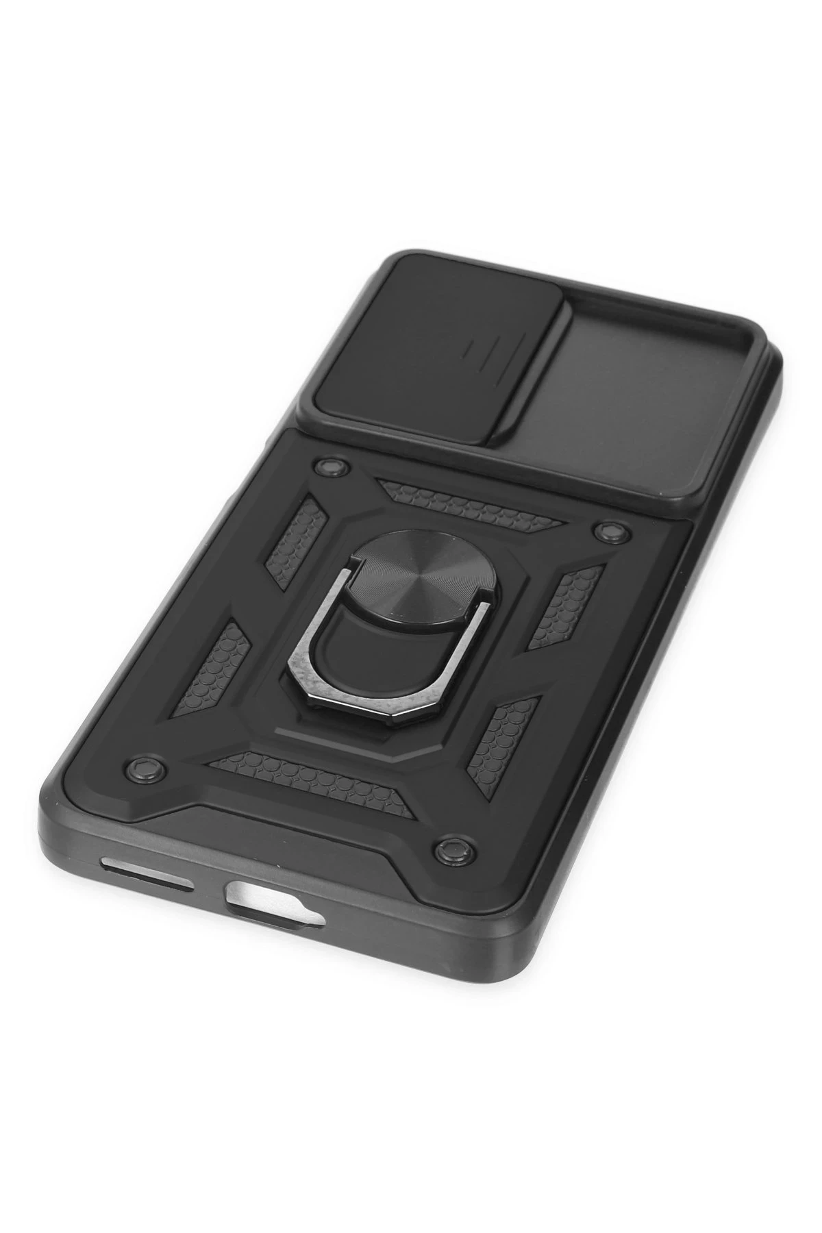 Newface Xiaomi Mi 11T Pro Kılıf Pars Lens Yüzüklü Silikon - Siyah — görsel 5