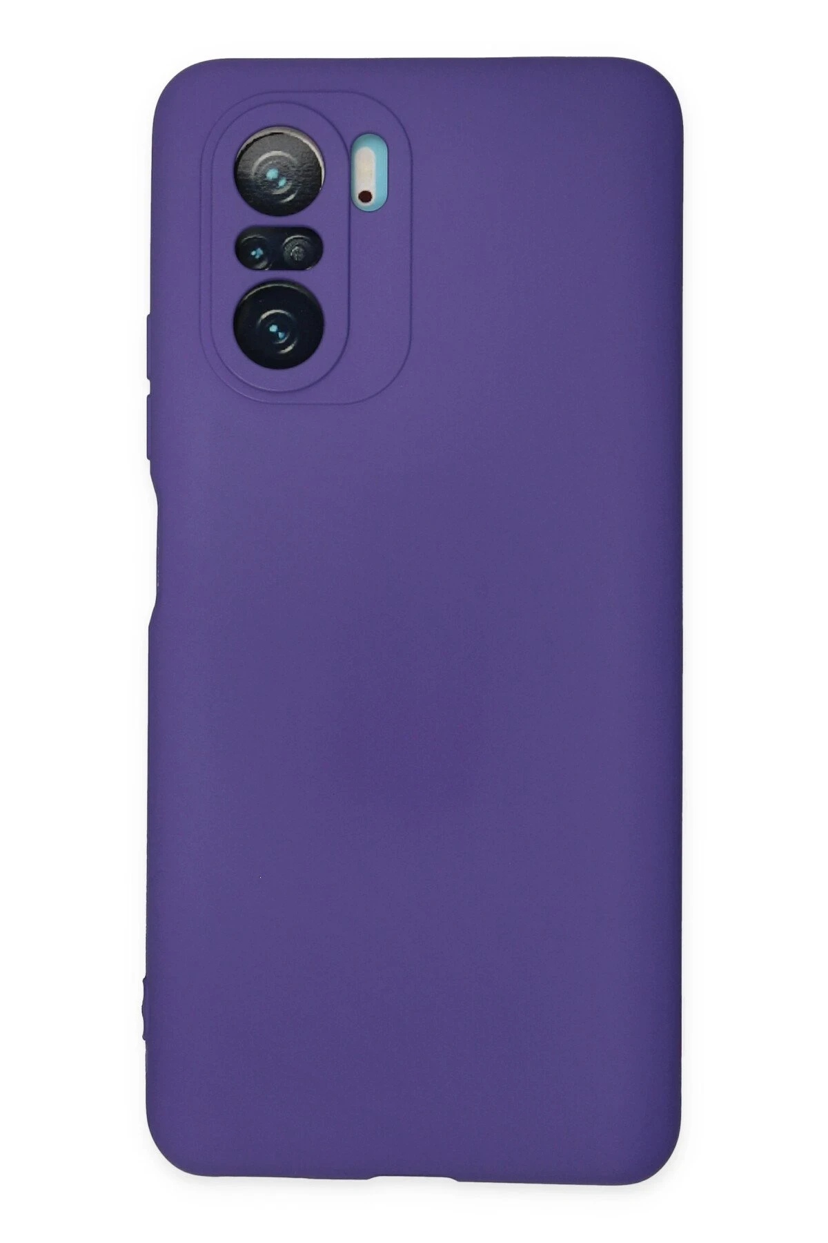 Newface Xiaomi Poco F3 Kılıf Nano içi Kadife Silikon - Mor