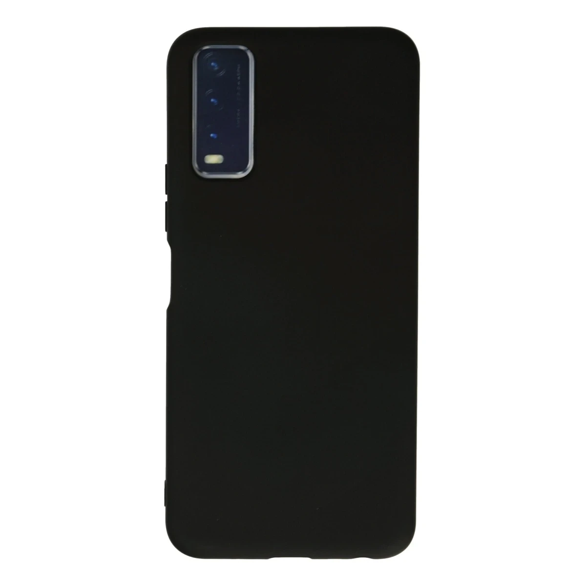 Newface Vivo Y11S Kılıf Nano içi Kadife Silikon - Siyah — görsel 4
