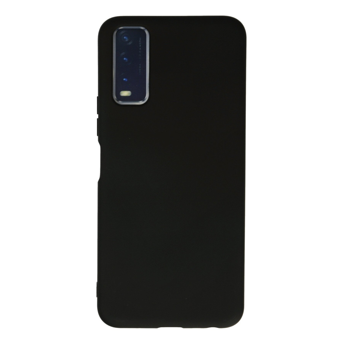 Newface Vivo Y11S Kılıf Nano içi Kadife Silikon - Siyah — görsel 7