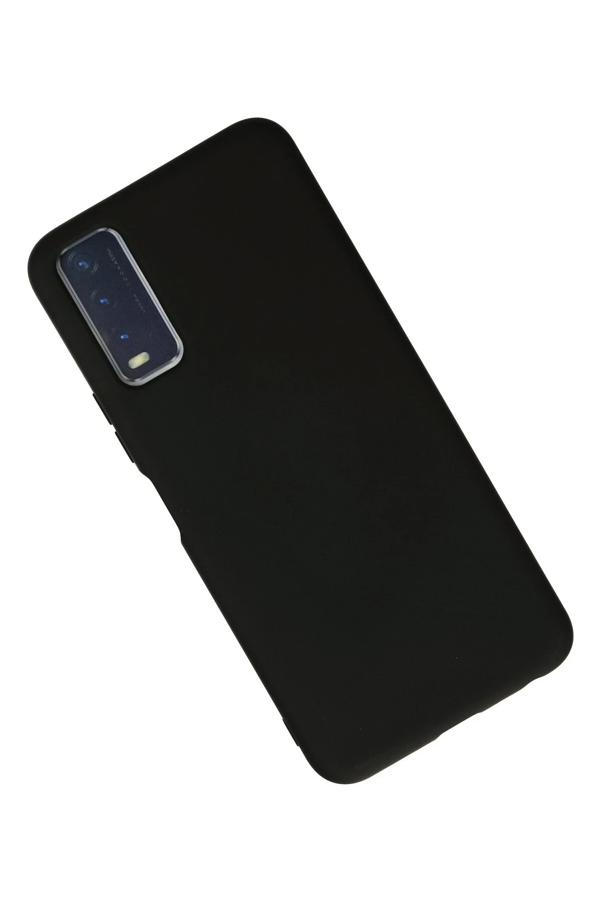 Newface Vivo Y11S Kılıf Nano içi Kadife Silikon - Siyah