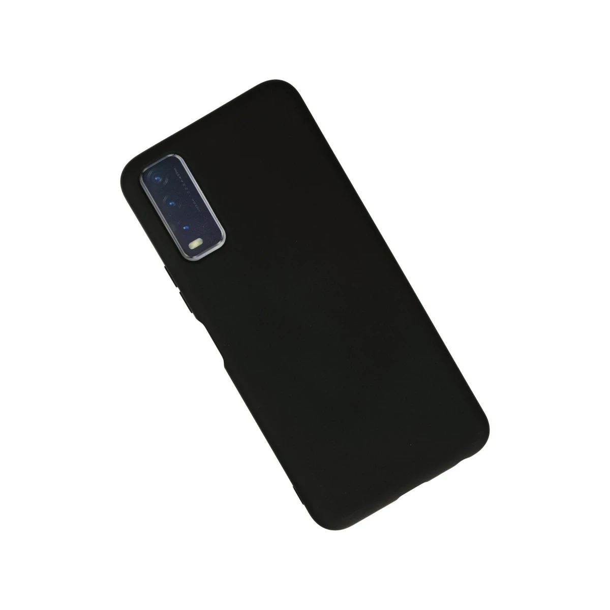 Newface Vivo Y11S Kılıf Nano içi Kadife Silikon - Siyah — görsel 5
