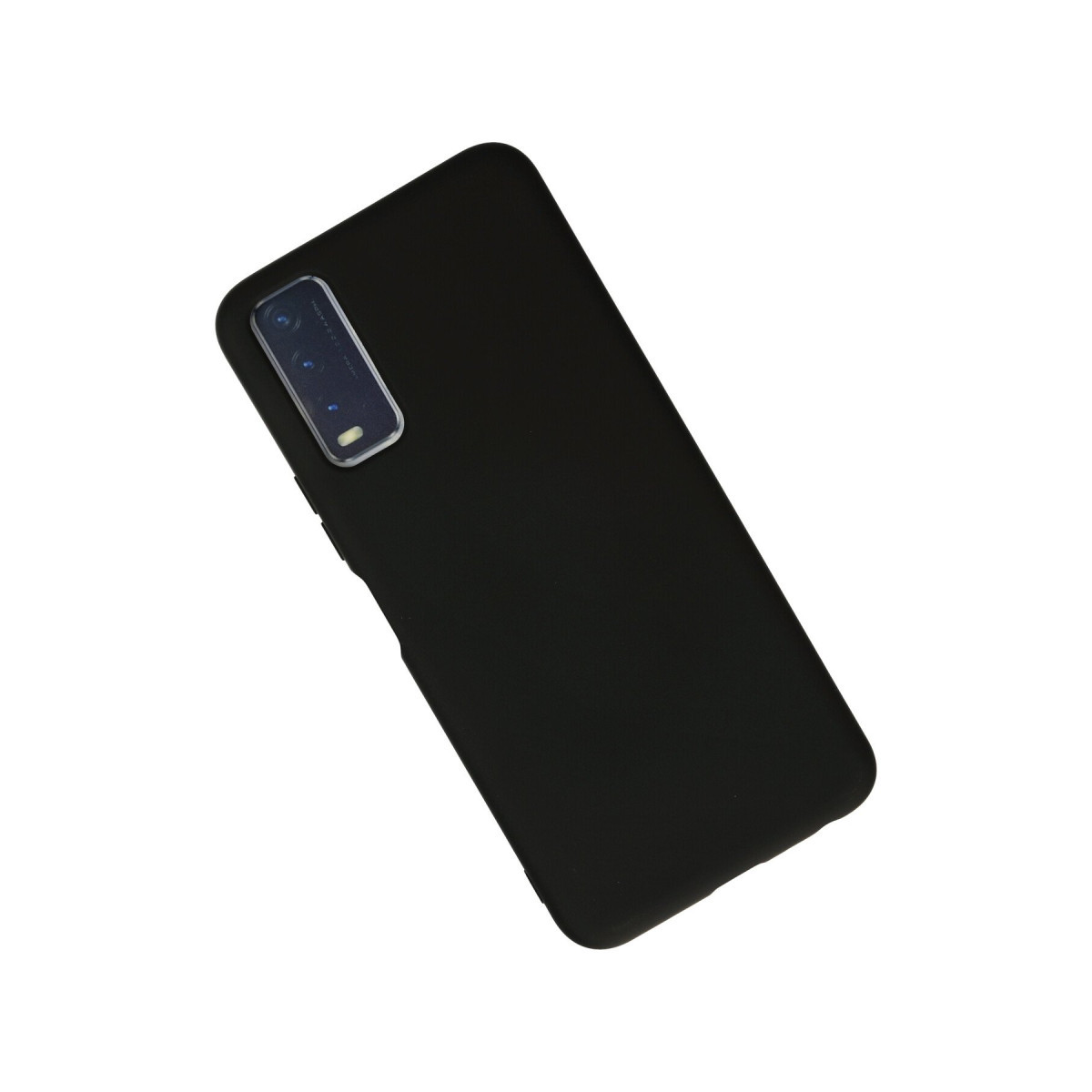 Newface Vivo Y11S Kılıf Nano içi Kadife Silikon - Siyah — görsel 8