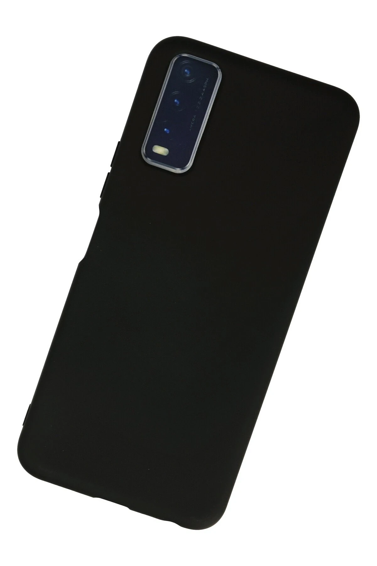 Newface Vivo Y11S Kılıf Nano içi Kadife Silikon - Siyah