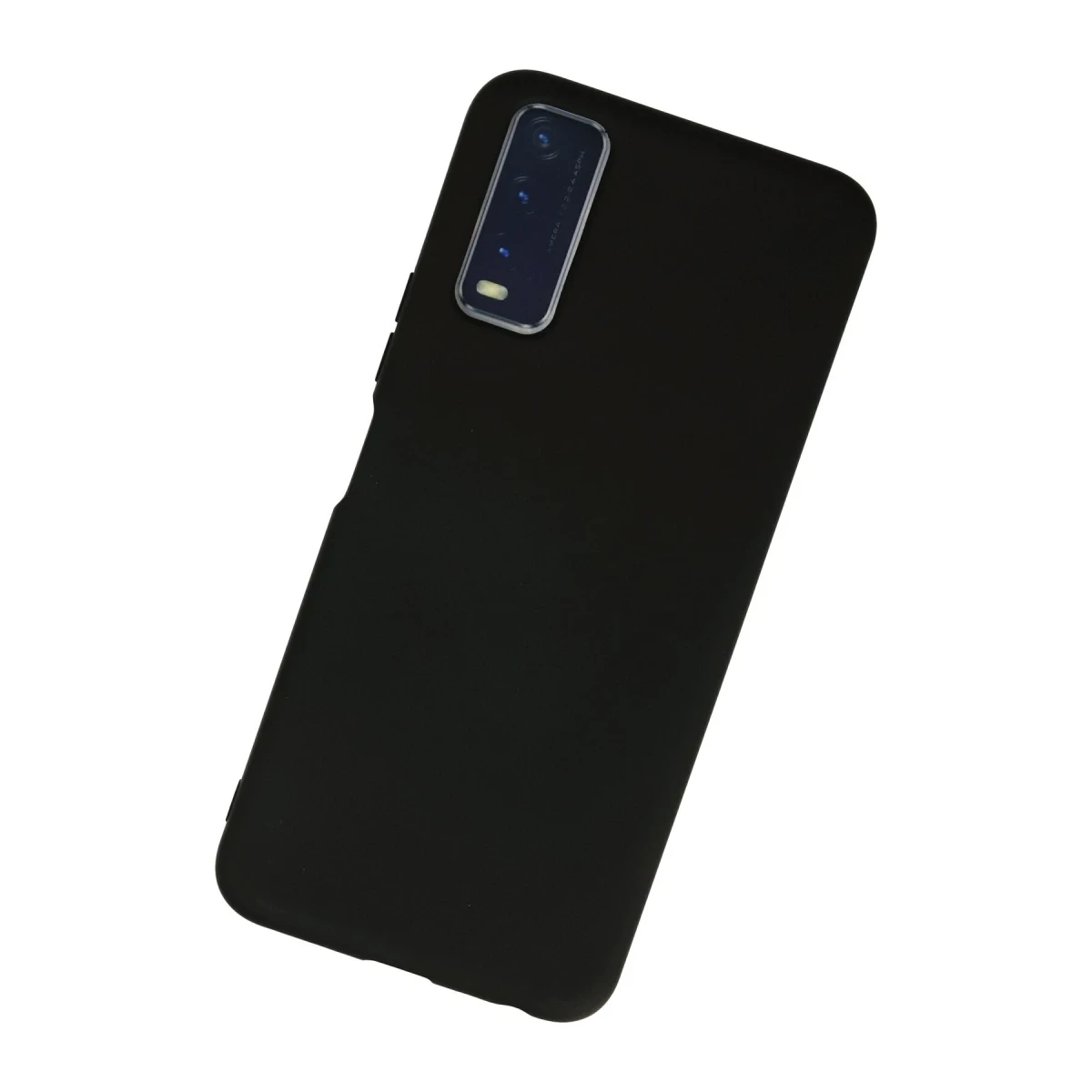 Newface Vivo Y11S Kılıf Nano içi Kadife Silikon - Siyah — görsel 6