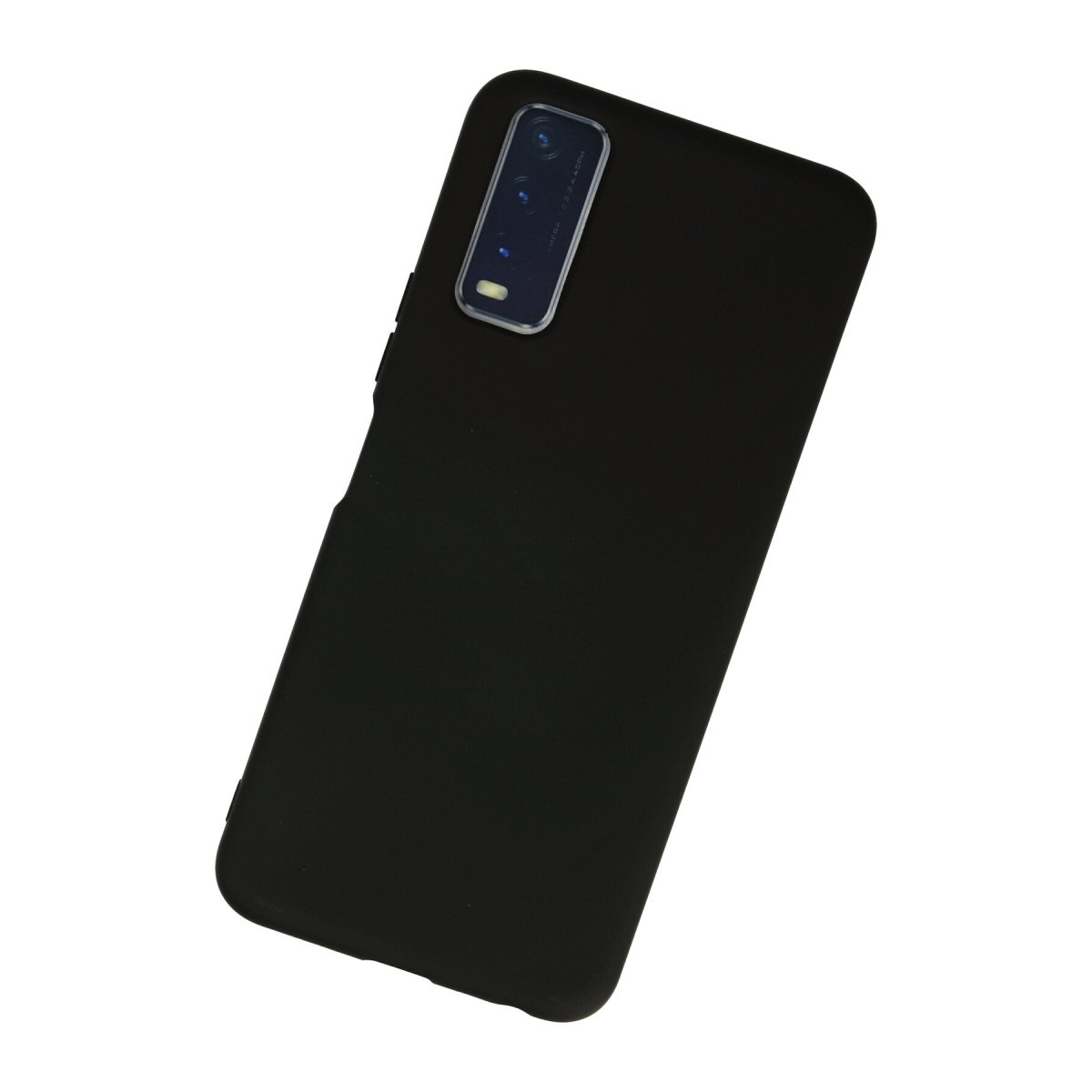 Newface Vivo Y11S Kılıf Nano içi Kadife Silikon - Siyah — görsel 9