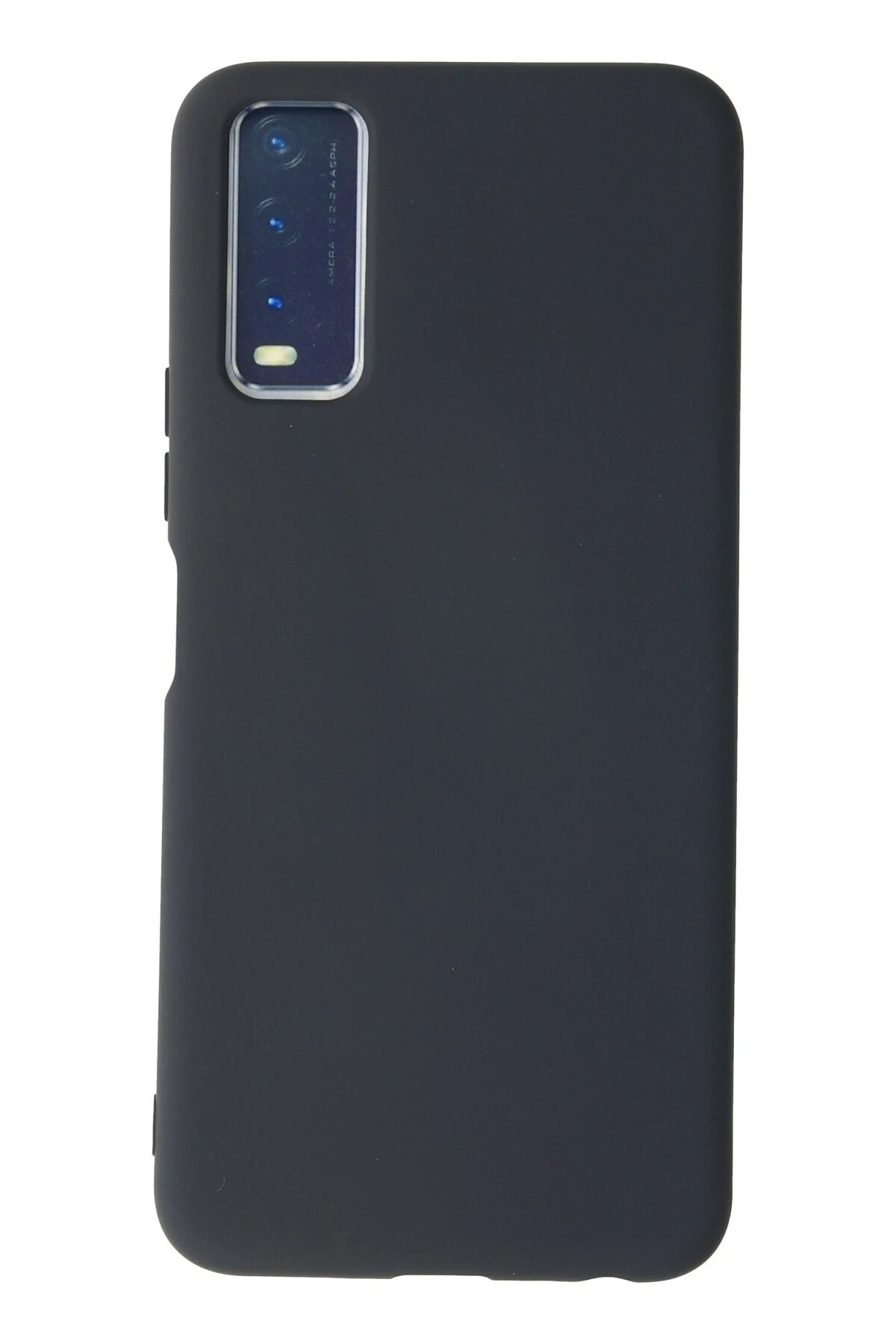 Newface Vivo Y11S Kılıf Nano içi Kadife Silikon - Gri