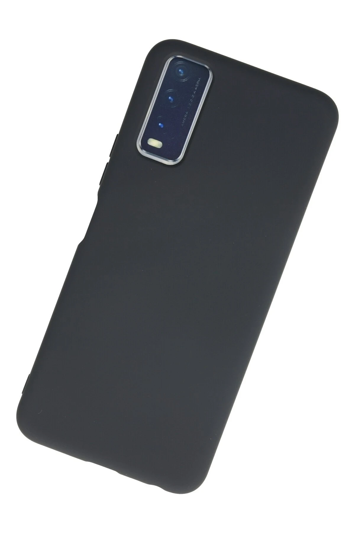 Newface Vivo Y11S Kılıf Nano içi Kadife Silikon - Gri