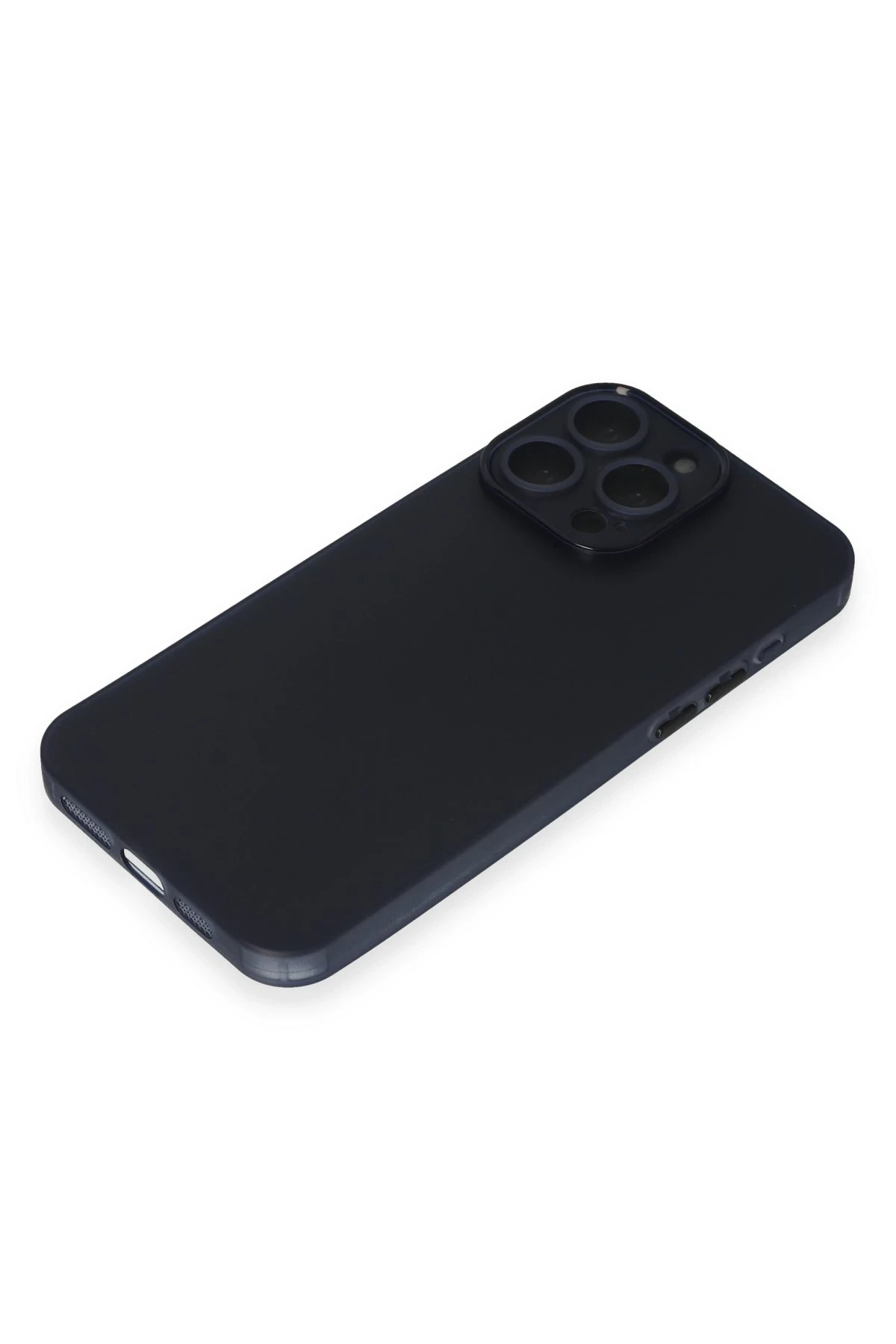 Newface iPhone 15 Pro Kılıf Puma Silikon - Lacivert