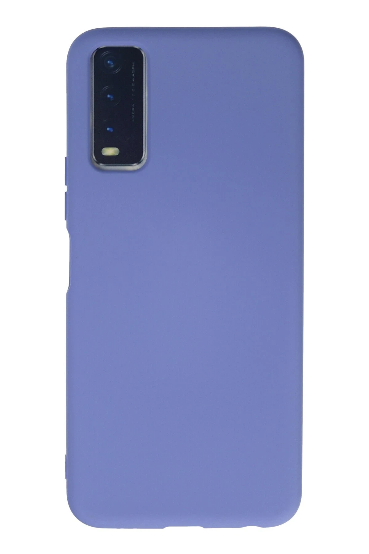 Newface Vivo Y11S Kılıf Nano içi Kadife Silikon - Lila