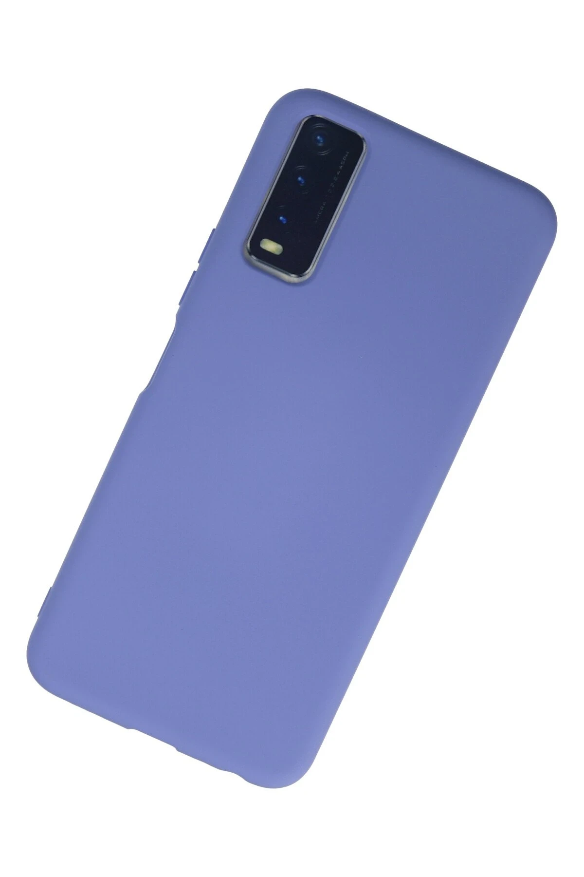 Newface Vivo Y11S Kılıf Nano içi Kadife Silikon - Lila