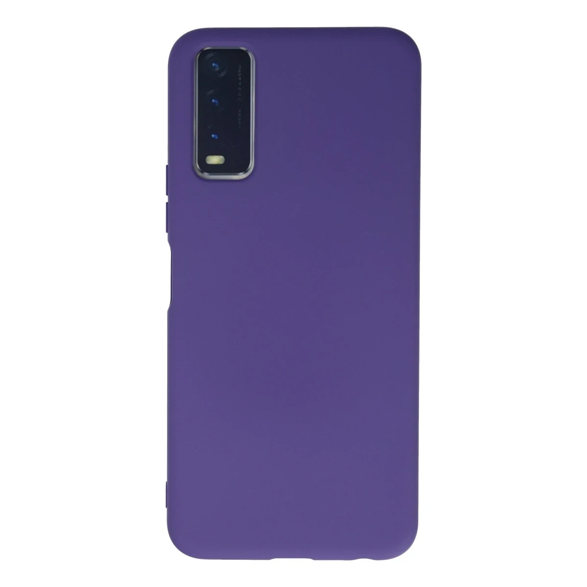 Newface Vivo Y11S Kılıf Nano içi Kadife Silikon - Mor