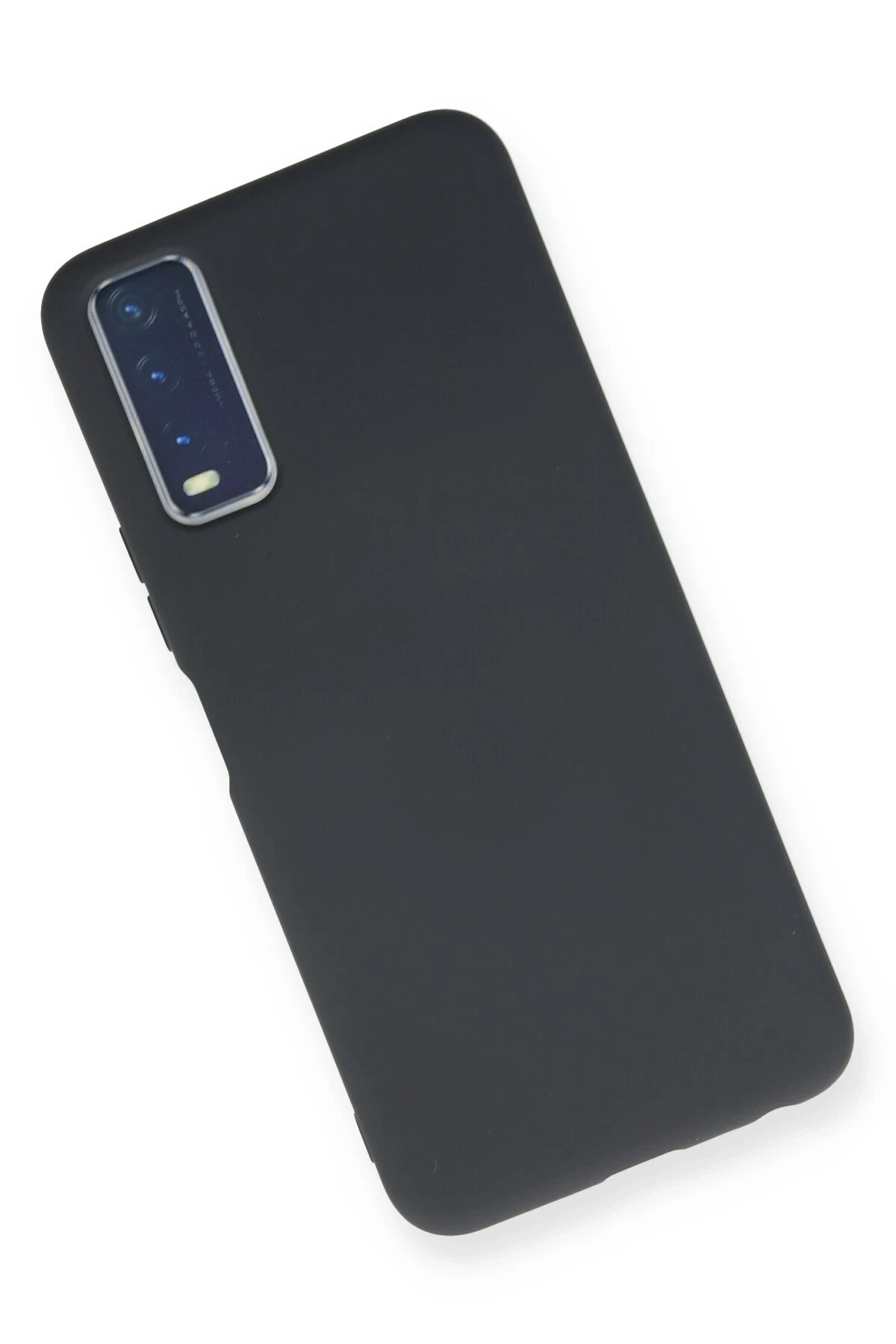 Newface Vivo Y11S Kılıf Nano içi Kadife Silikon - Lacivert