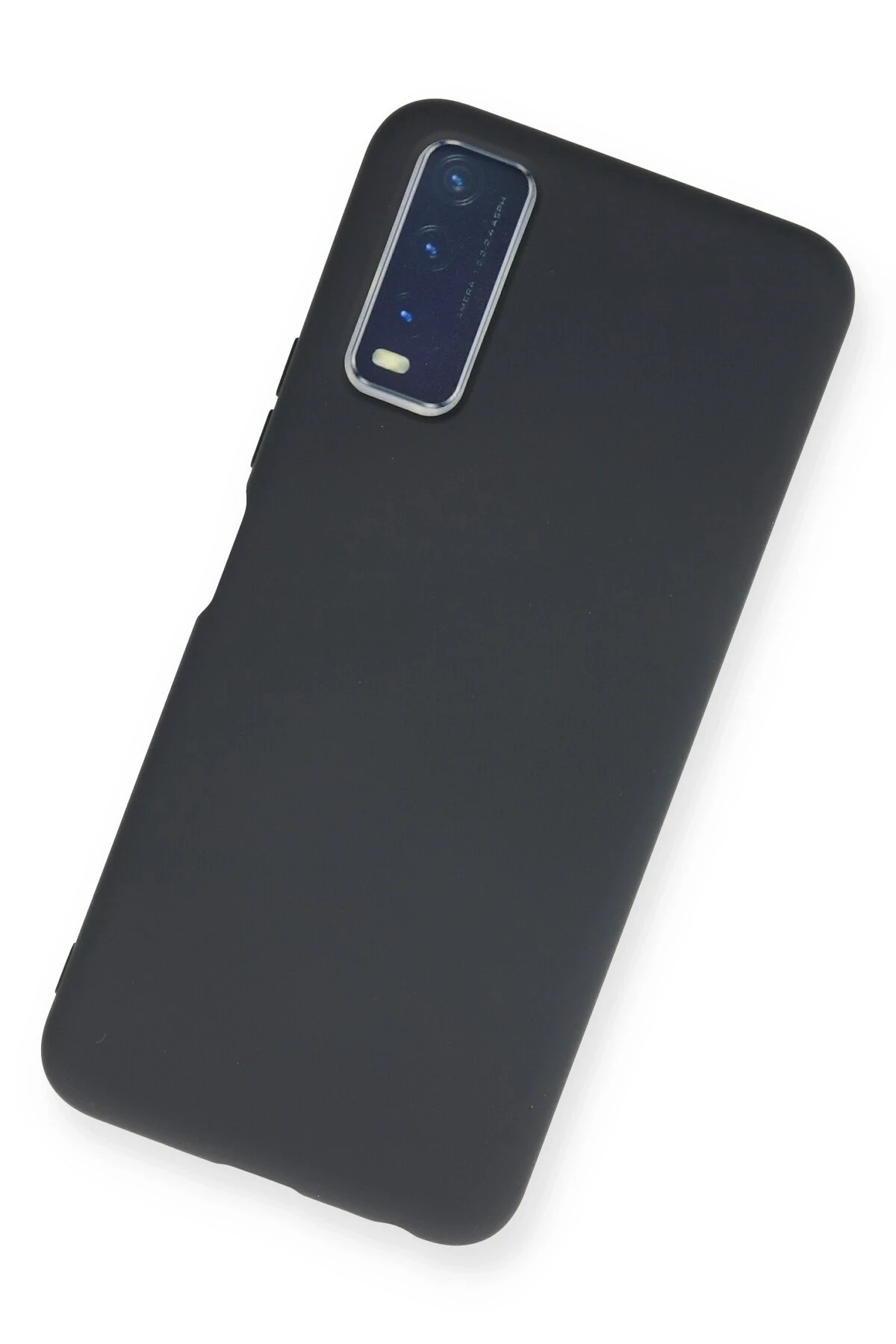 Newface Vivo Y11S Kılıf Nano içi Kadife Silikon - Lacivert
