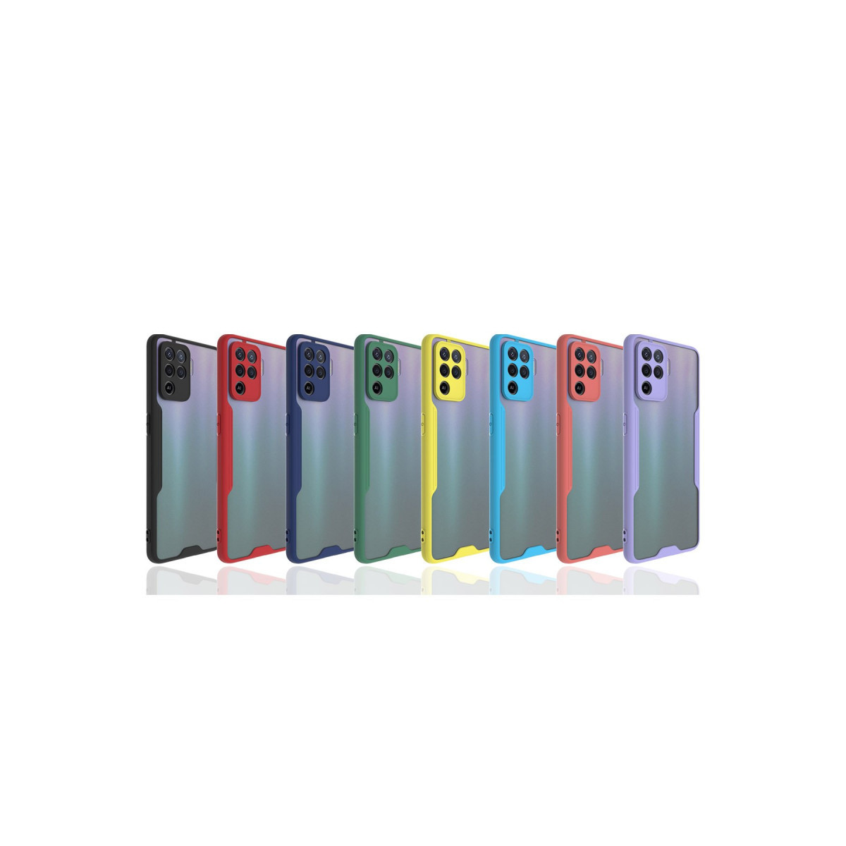 Newface Oppo Reno 5 Lite Kılıf Platin Silikon - Siyah — görsel 8