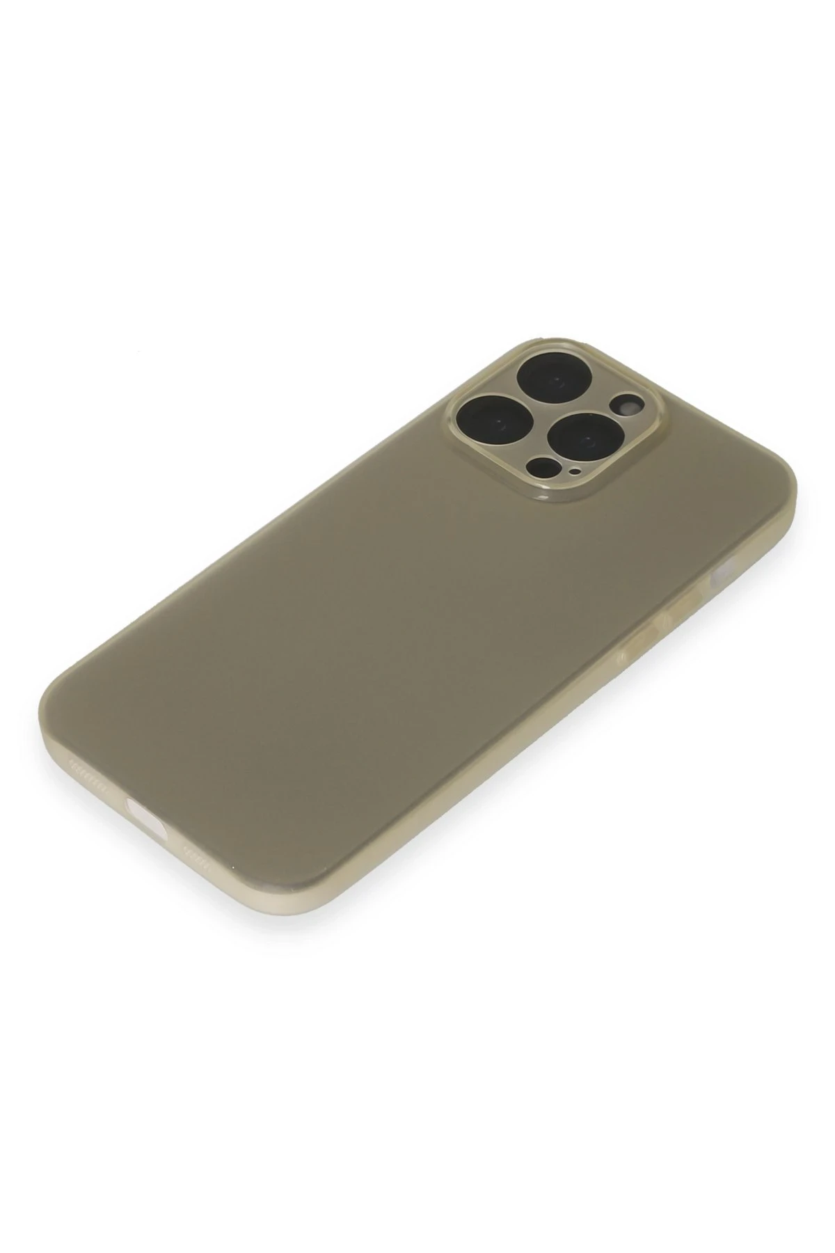 Newface iPhone 15 Pro Max Kılıf Puma Silikon - Titan Gri