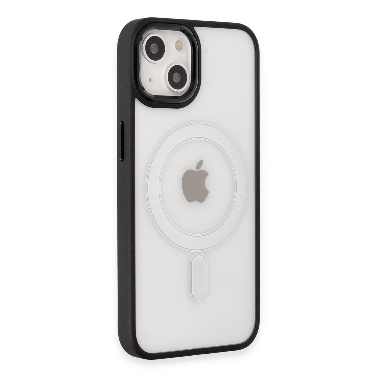 Newface Apple iPhone 15 Kılıf Room Magneticsafe Silikon - Siyah — görsel 7