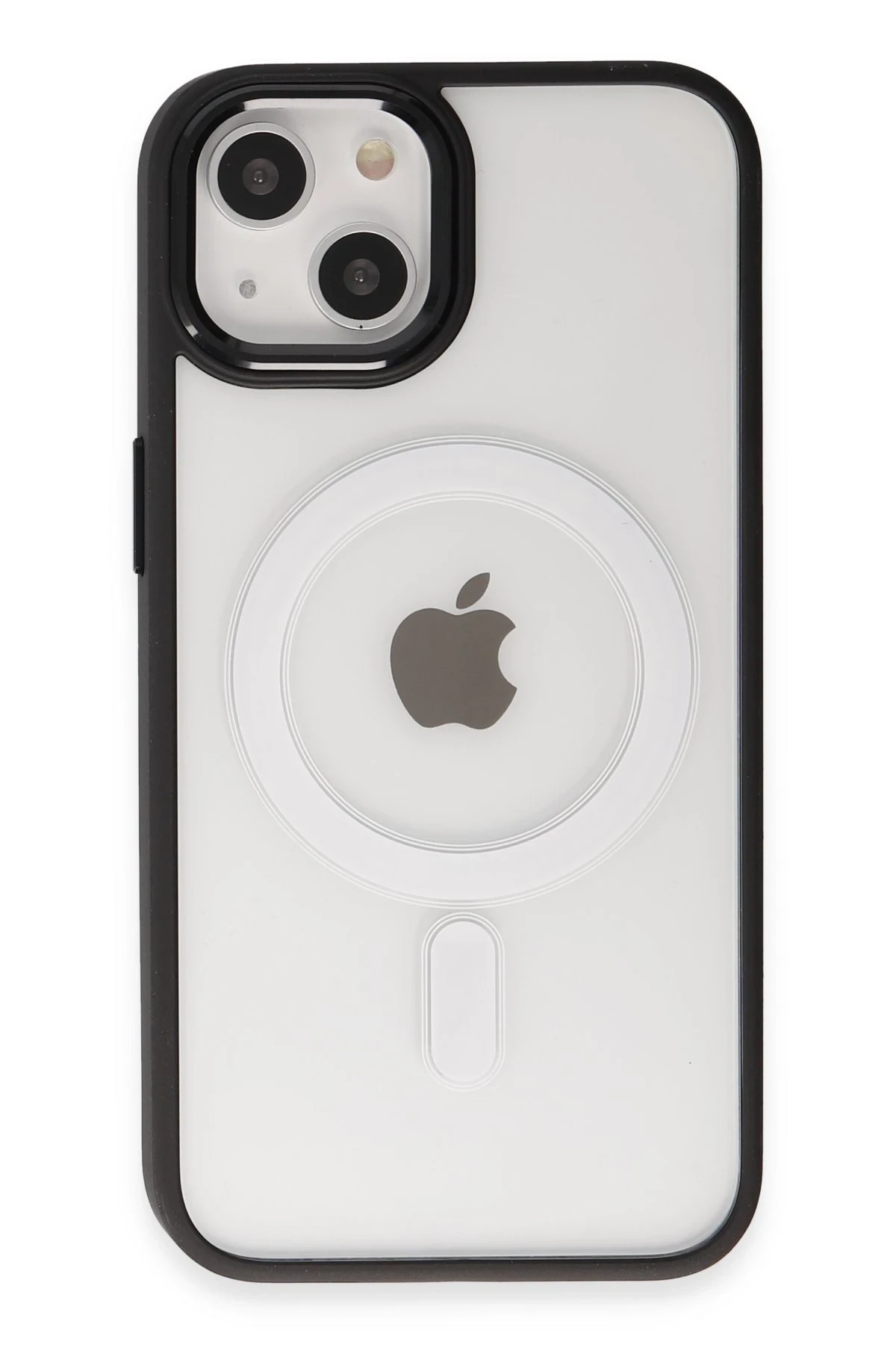 Newface Apple iPhone 15 Kılıf Room Magneticsafe Silikon - Siyah — görsel 2