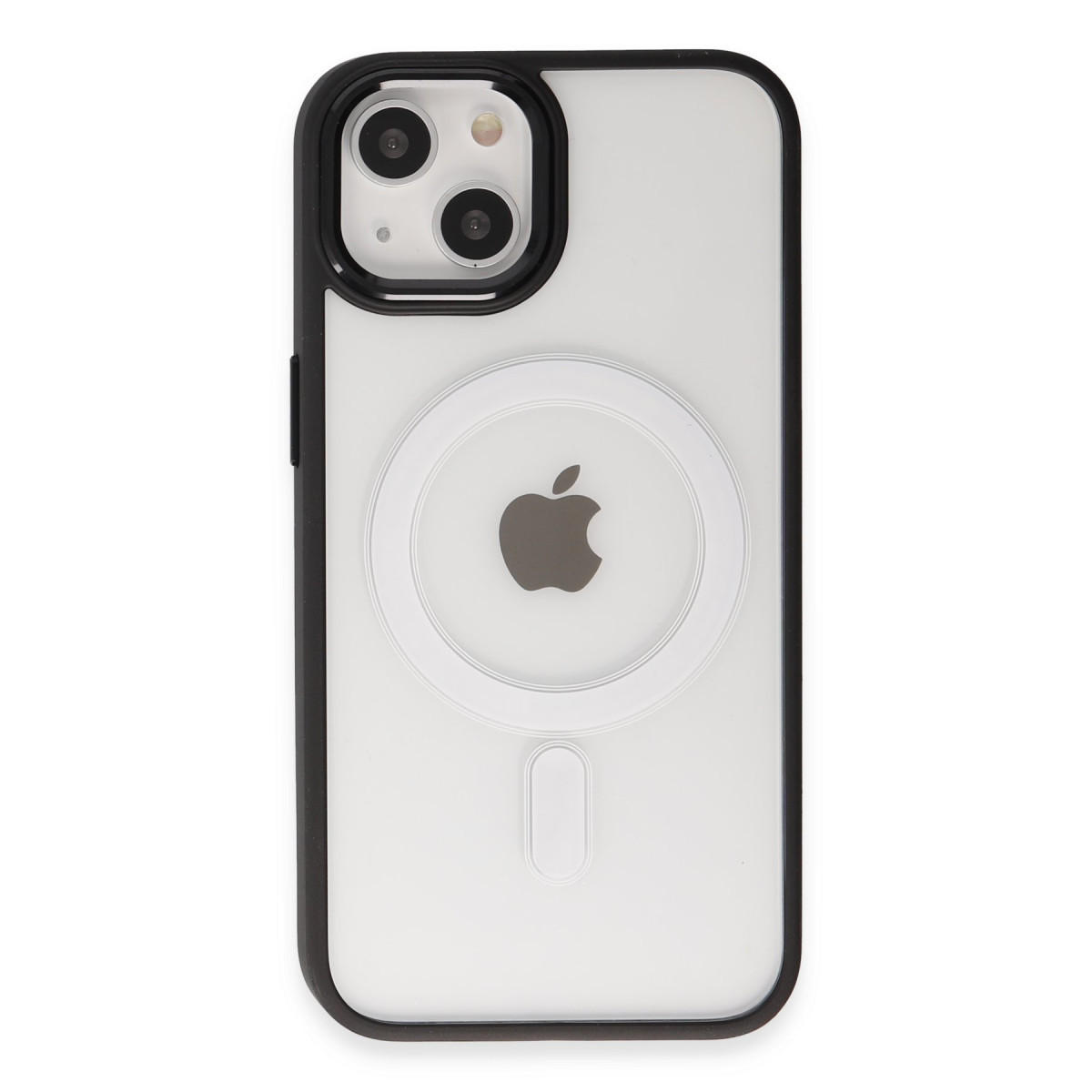 Newface Apple iPhone 15 Kılıf Room Magneticsafe Silikon - Siyah — görsel 8