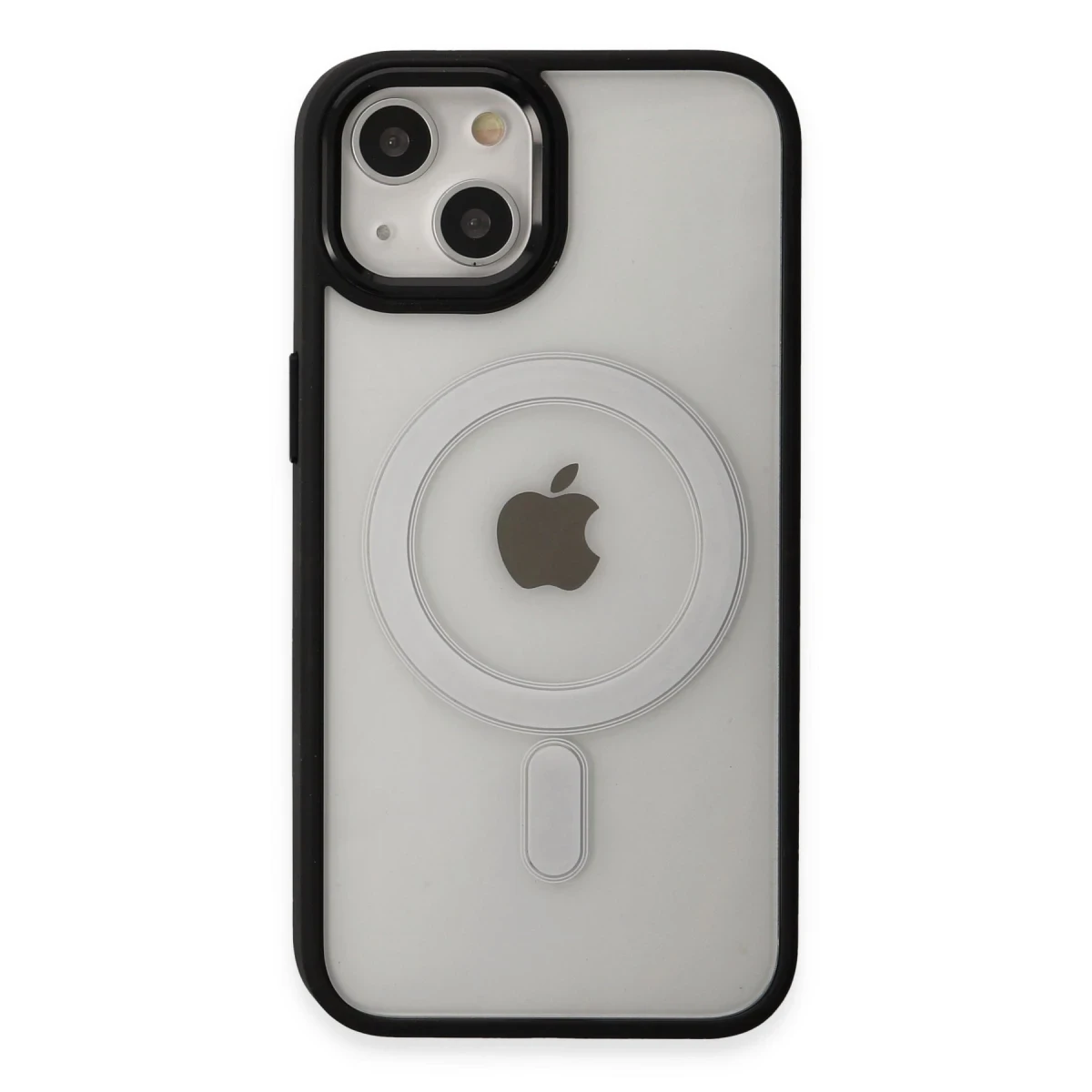 Newface Apple iPhone 15 Pro Kılıf Room Magneticsafe Silikon - Siyah — görsel 6