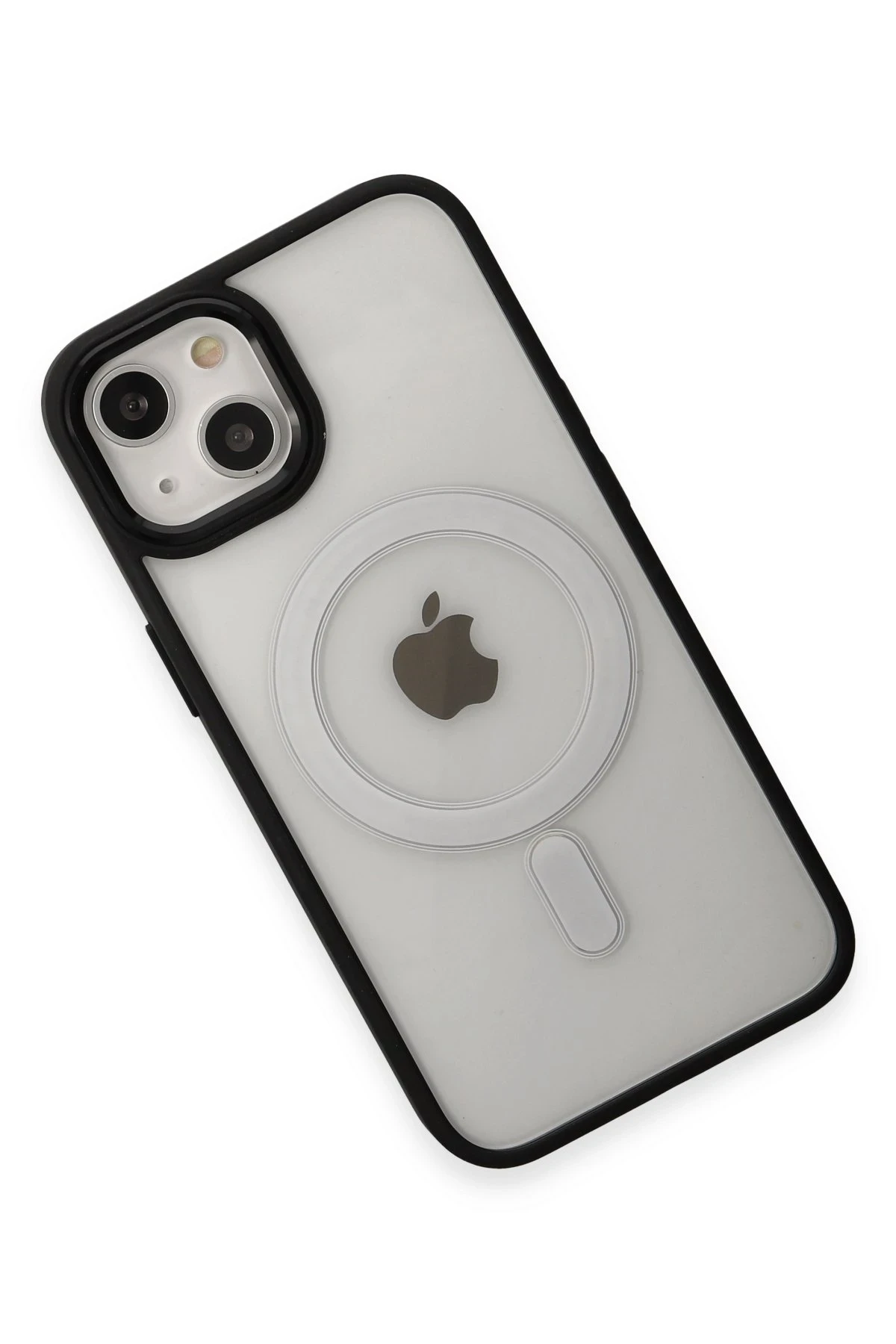 Newface Apple iPhone 15 Pro Kılıf Room Magneticsafe Silikon - Siyah — görsel 3