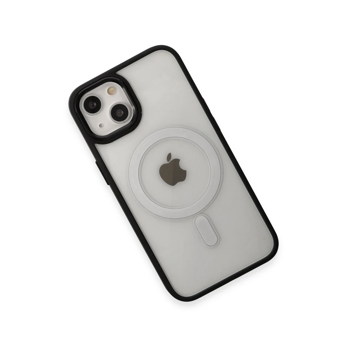 Newface Apple iPhone 15 Pro Kılıf Room Magneticsafe Silikon - Siyah — görsel 7