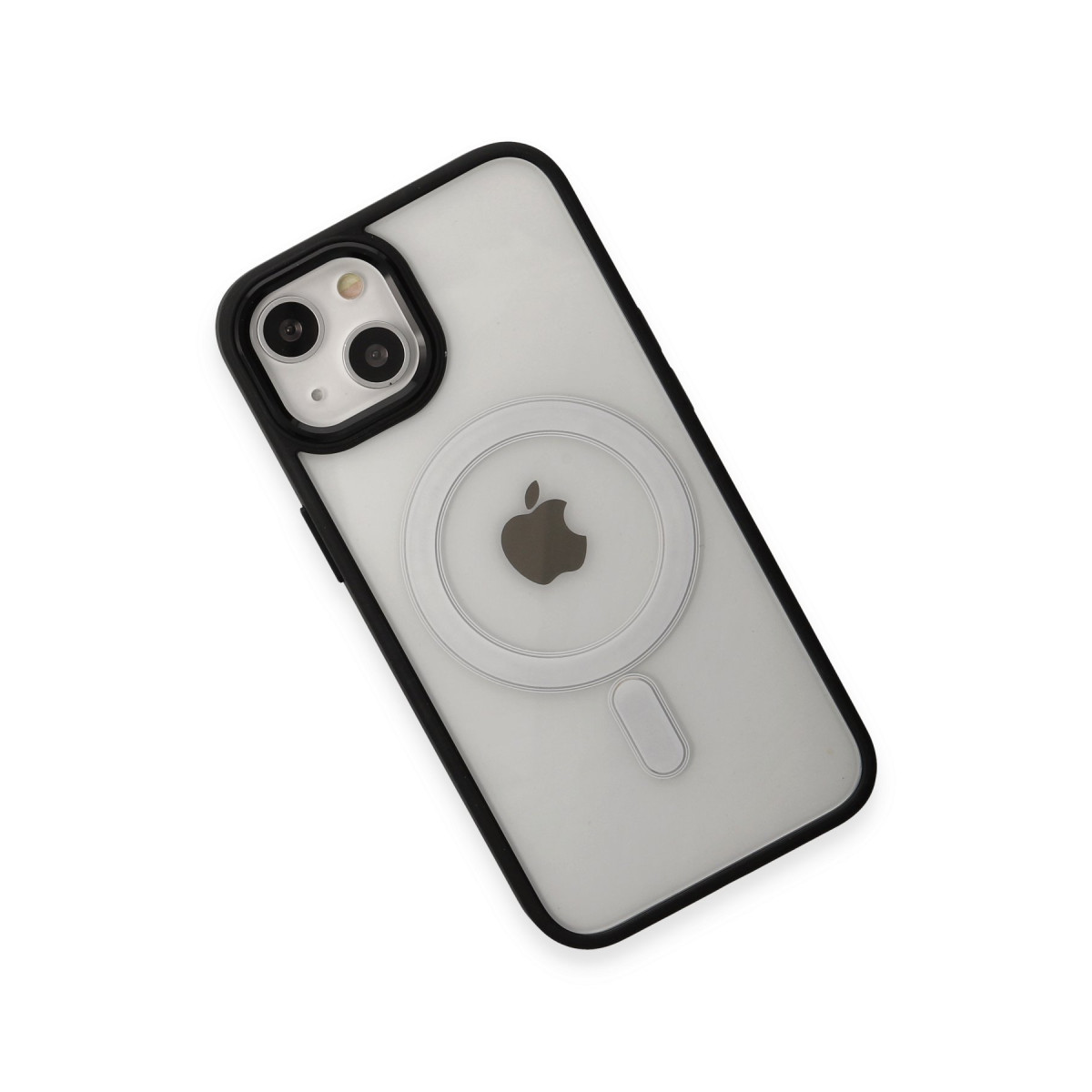 Newface Apple iPhone 15 Pro Kılıf Room Magneticsafe Silikon - Siyah — görsel 11
