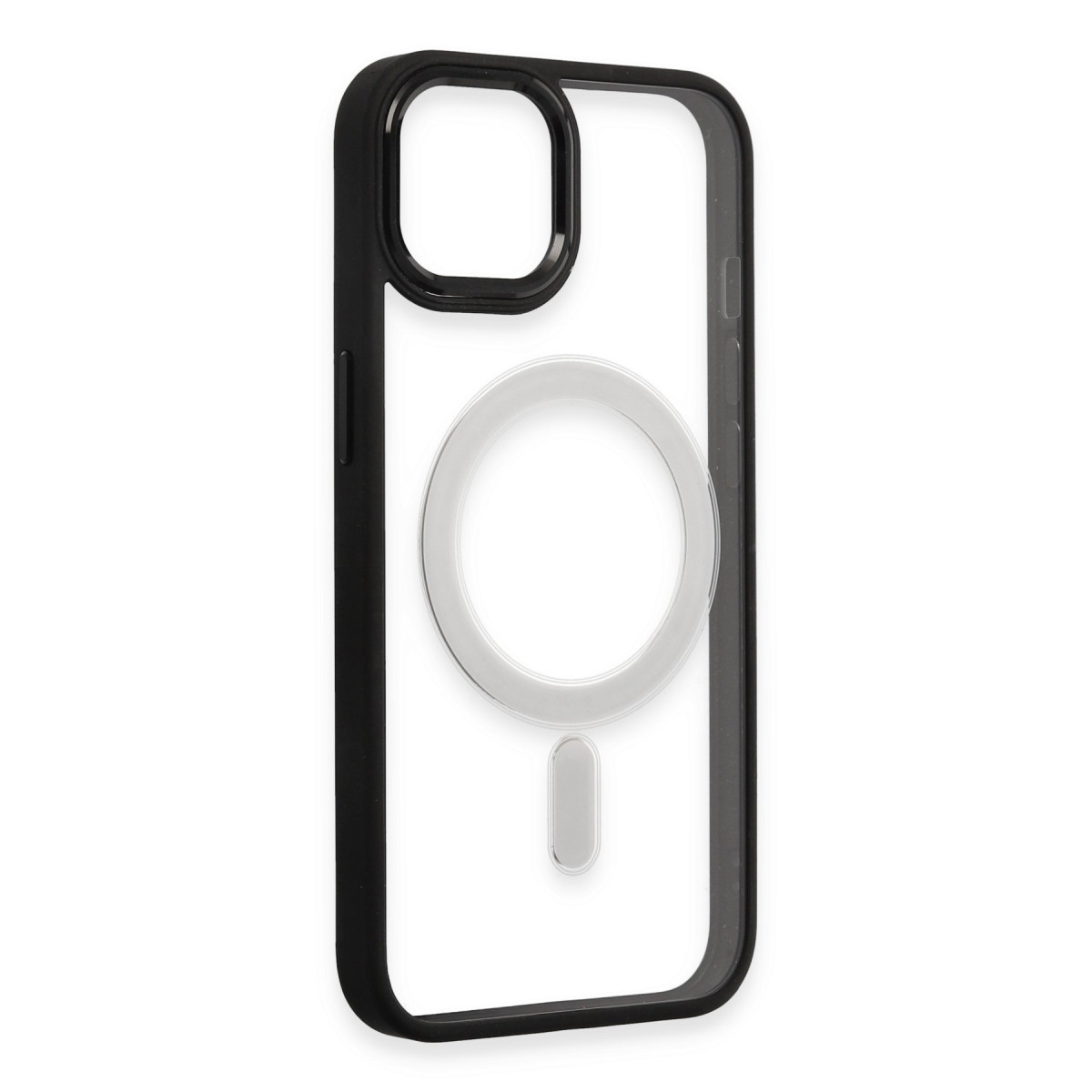 Newface Apple iPhone 15 Pro Kılıf Room Magneticsafe Silikon - Siyah — görsel 12